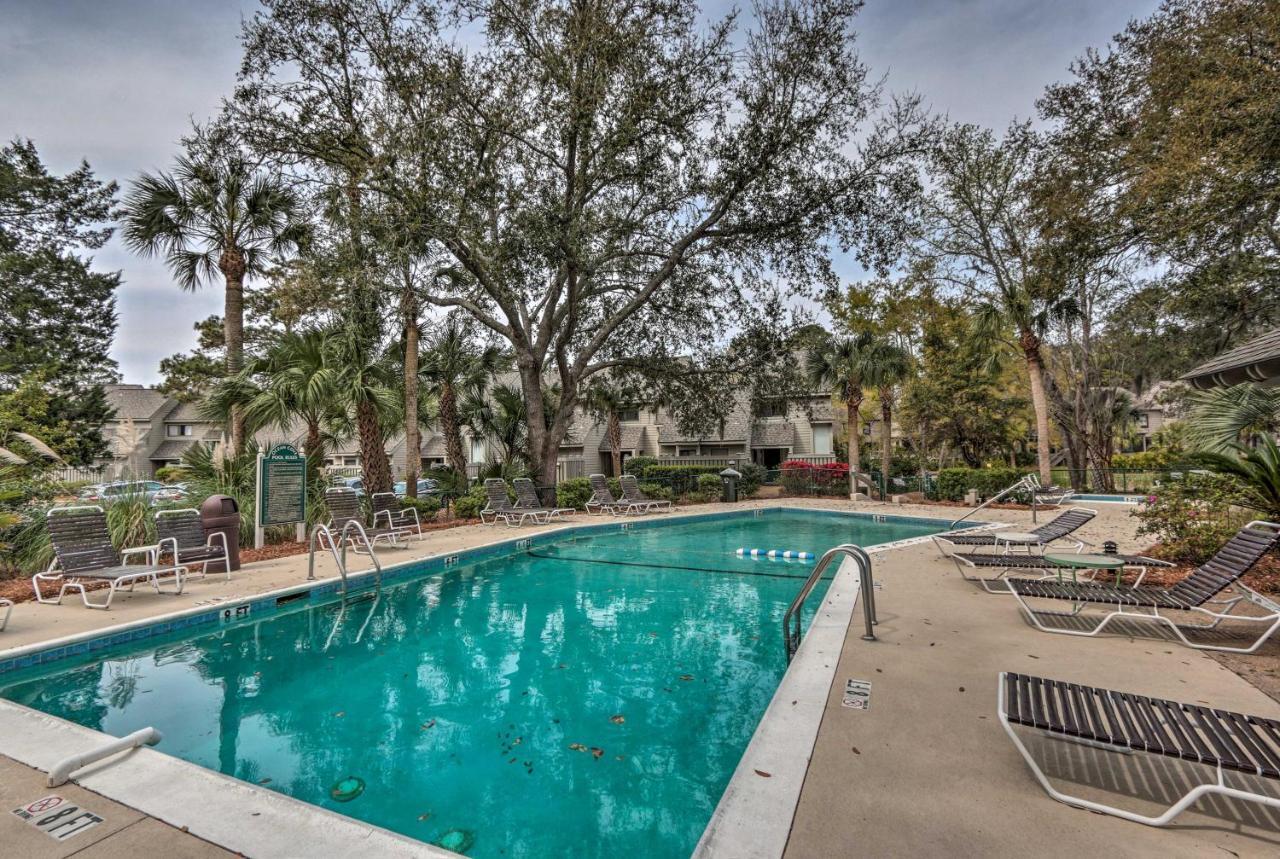 Modern Hilton Head Retreat Walk To Beach And Golf! Hilton Head Island Zewnętrze zdjęcie